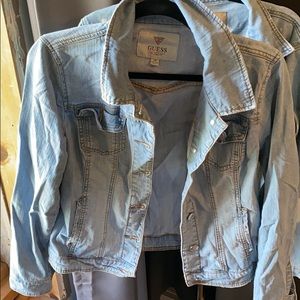 VINTAGE GUESS trucker jean jacket